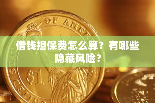 北京借钱担保费怎么算？有哪些隐藏风险？