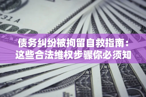 北京债务纠纷被拘留自救指南：这些合法维权步骤你必须知道！