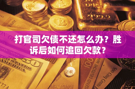北京打官司欠债不还怎么办？胜诉后如何追回欠款？