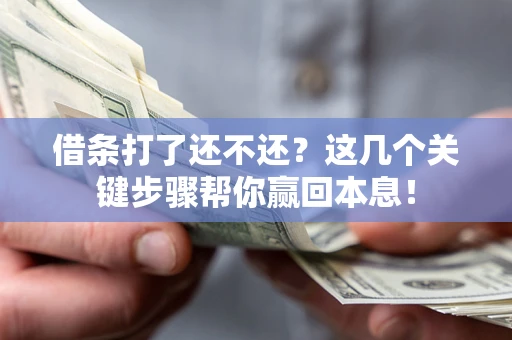 北京借条打了还不还？这几个关键步骤帮你赢回本息！