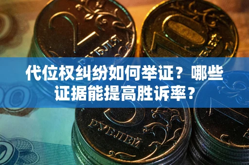 北京代位权纠纷如何举证？哪些证据能提高胜诉率？